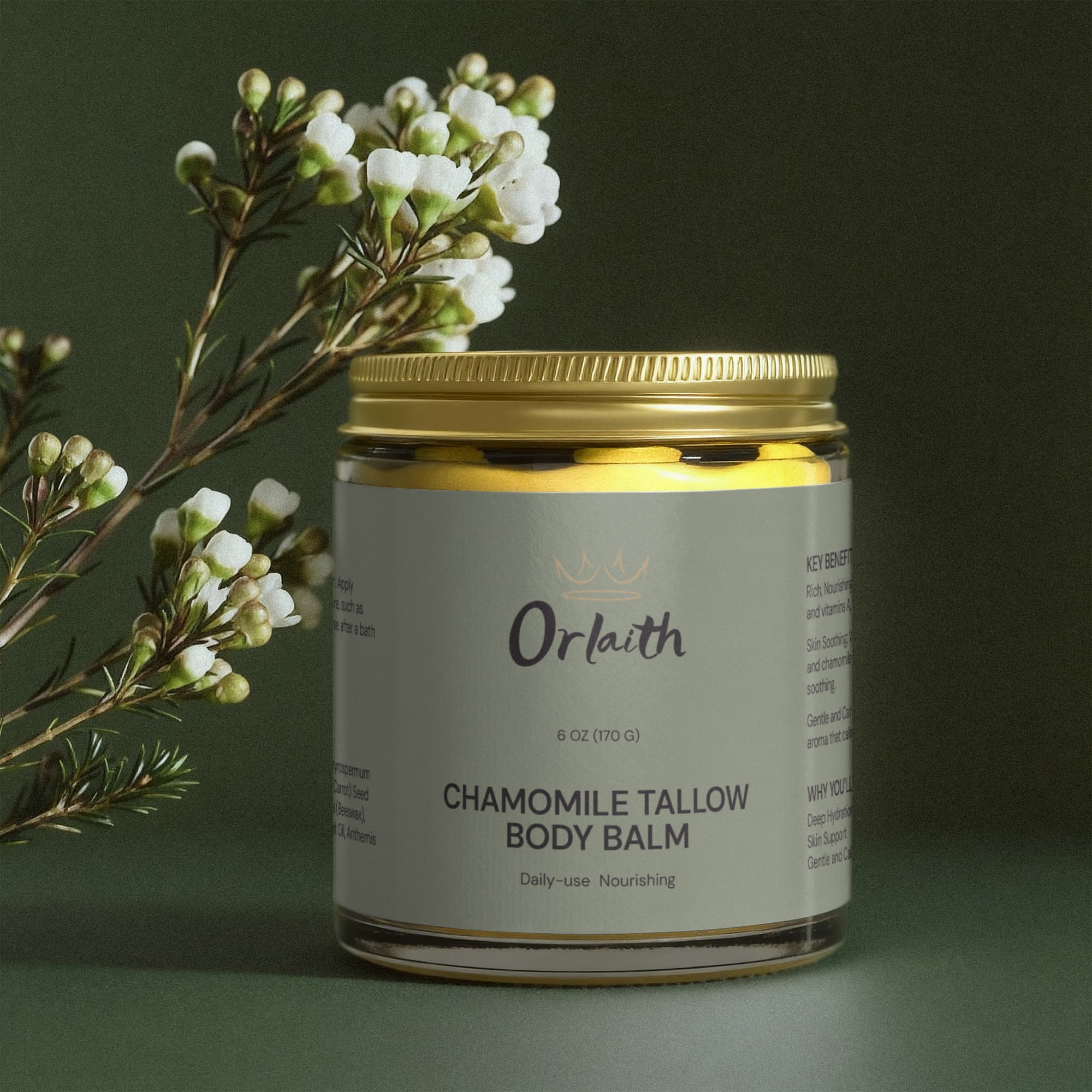 Chamomile Tallow Body Balm